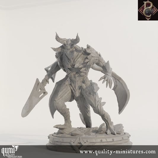 Irgren, Azghorath's will - 32mm Tabletop RPG Mini - up to XL Size - Qumi - Parasite Collectibles