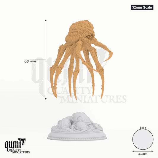 Mind Walker Tabletop-Miniatur (32mm Scale) - 68 mm hoch, 51 mm Base, 1 Körperteil + 1 Base - DM Stash 3D-Druck von Qumi