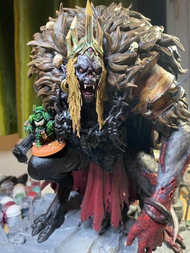Tabletop Miniature Undead King