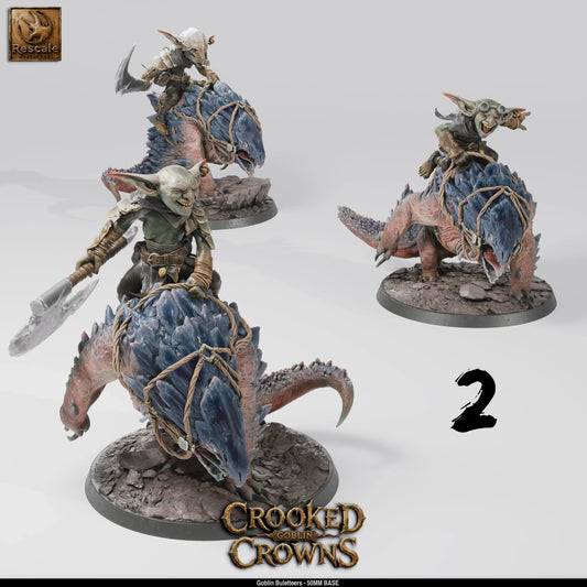 Tabletop Goblin Buletteers Miniatures Rescale Miniatures