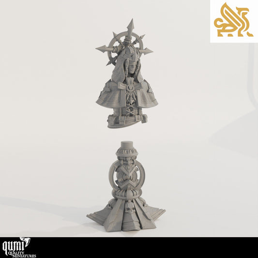 Amélie Saffron Bust -  Tabletop RPG Mini - Qumi - DM Stash Quality Miniatures - Qumi Wargaming Mini Model Figure