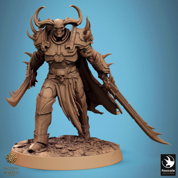 Humanoider Krieger Hell Forged Legion Tabletop-Miniaturen | Qumi