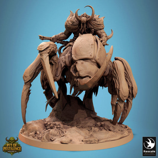 Fantasy Insect Monster Scarab Host Rescale Miniatures - Quality Miniatures - Qumi