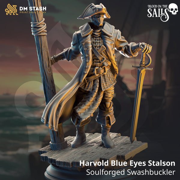 Fantasy Humanoid Rogue Miniatur Harvold DM Stash