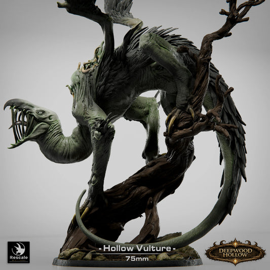Fantasy Monster Figure Hollow Vulture 32mm Rescale Miniatures - Quality Miniatures - Qumi