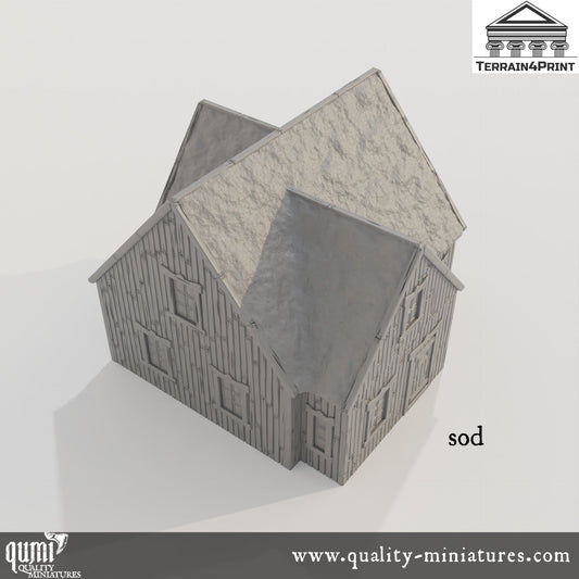 General Store Hrimstead - Resin Print - Tabletop RPG Terrain - Terrain4Print - Qumi Quality Miniatures - Qumi Wargaming Mini Model Figure