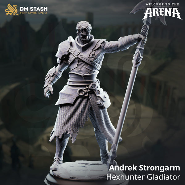 Gladiator Hexhunter Miniatur Andrek Gladiator 32mm 75mm DM Stash