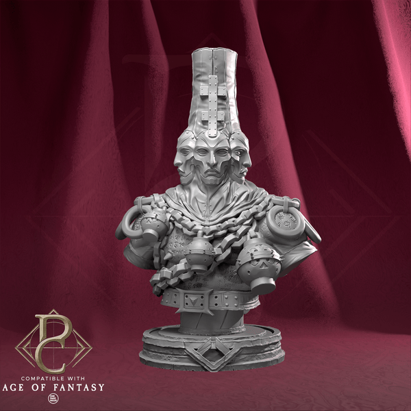High Prophet Karhardas - Bust - 75mm 110mm Qumi Parasite Collectibles