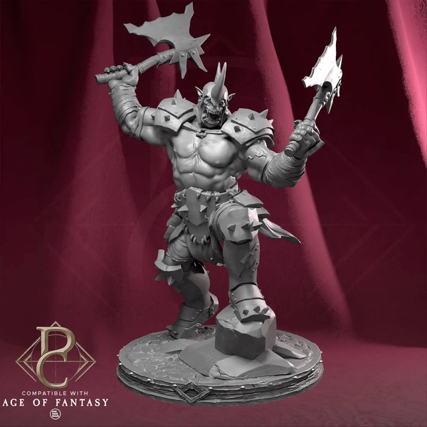 Tabletop Ork Kämpfer Gorgrash der Ripper Parasite Collectibles