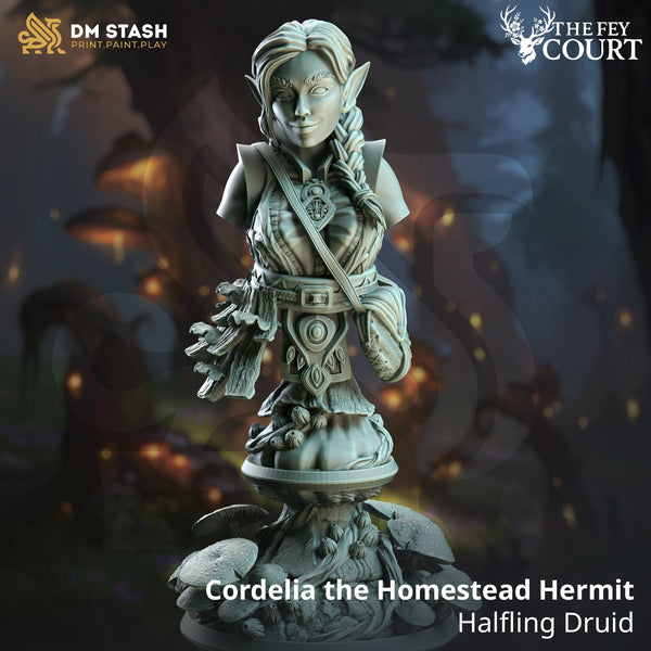 Tabletop RPG Miniature Cordelia the Homestead BUST Qumi DM Stash
