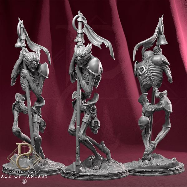 Tabletop Monster Miniatur Custos Purgatorii 32mm Parasite Collectibles