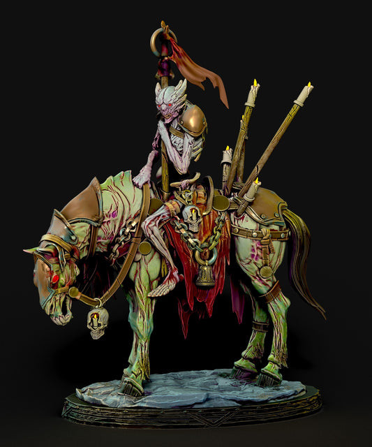 Tabletop RPG Miniature Custos Purgatorii Qumi - Parasite Collectibles Quality Miniatures - Qumi Wargaming Mini Model Figure