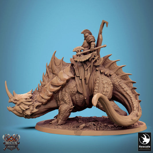 Tabletop RPG Miniature Drakanchor - 32mm Qumi Rescale Miniatures Quality Miniatures - Qumi Wargaming Mini Model Figure