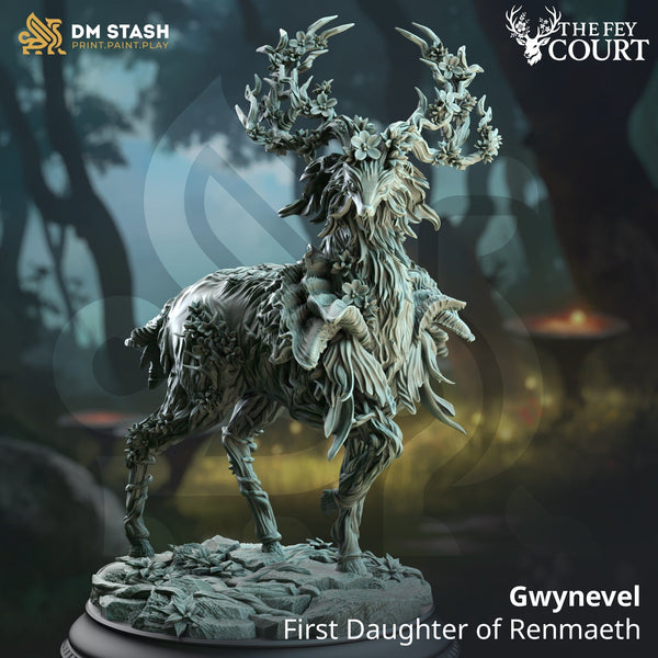 Fantasy Kreatur Miniatur Gwynevel 32mm 75mm DM Stash