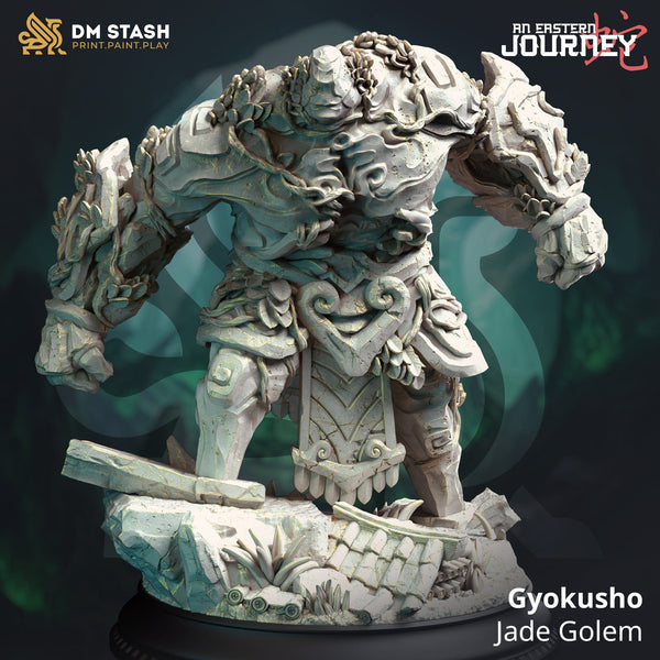 Monster Golem Gyokusho 32mm 75mm DM Stash