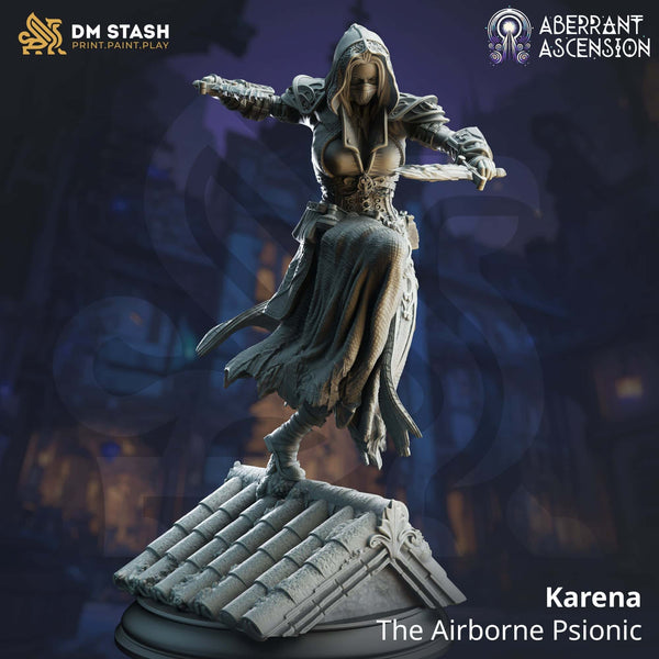 Tabletop Halbelf Schurken Miniatur Karena DM Stash