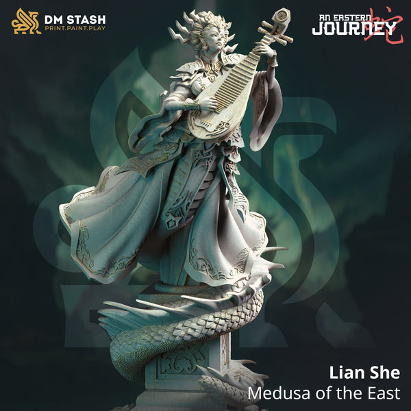 Tabletop Exotische Medusa Miniatur Lian She DM Stash