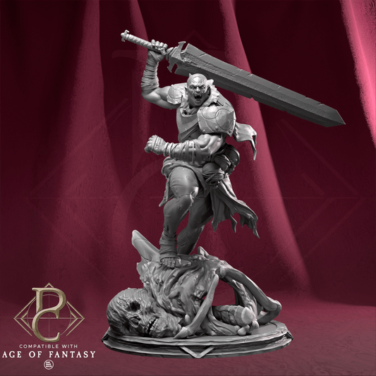 Tabletop RPG Miniature Mat Ador - 32mm XL Size Qumi Parasite Collectibles Quality Miniatures - Qumi Wargaming Mini Model Figure