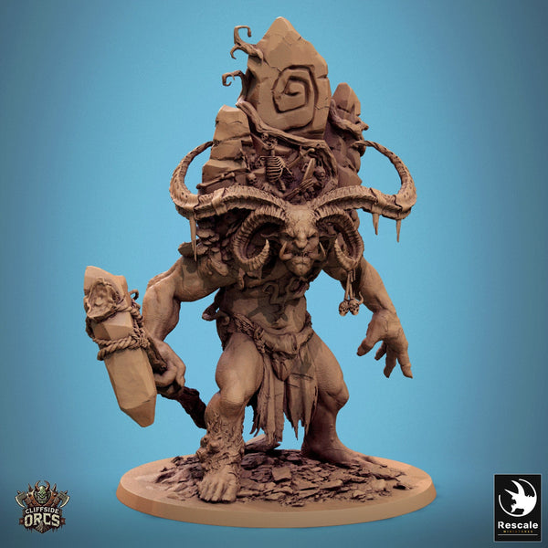 Fanatsy Stonebound Ogre 32mm Rescale Miniatures