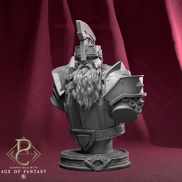 Stormkeeper Torbjorn Miniatur-Büste | Qumi