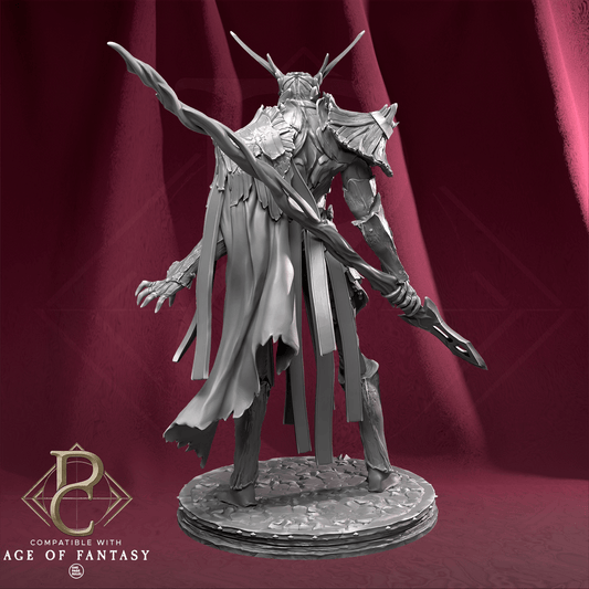 Tabletop RPG Miniature The verdant sentinel On Foot - 32mm XL Size - Qumi Parasite Collectibles Quality Miniatures - Qumi Wargaming Mini Model Figure