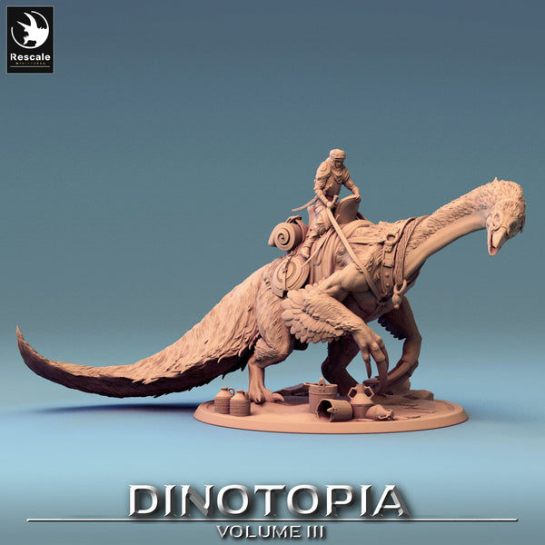 Therizinosaurus Drink Dinosaur Tabletop-Miniatur – Solo | Qumi