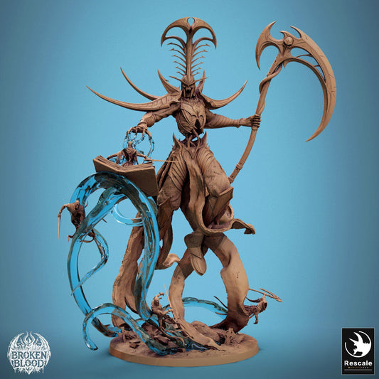 Tabletop RPG Miniature Velkaran The Fallen 32mm Qumi Rescale Miniatures Quality Miniatures - Qumi Wargaming Mini Model Figure