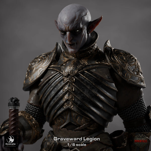 Untote Tabletop-Monster Graveward Legion XXL Rescale Miniatures