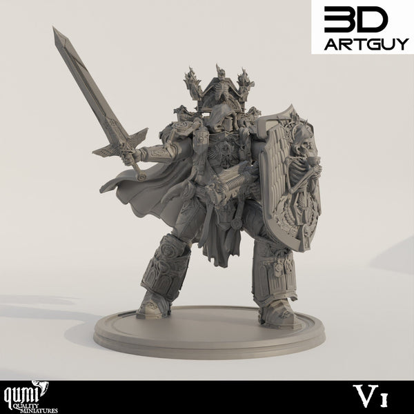 Tabletop RPG Miniatur Champion Qumi 3D ArtGuy Sammlerstück