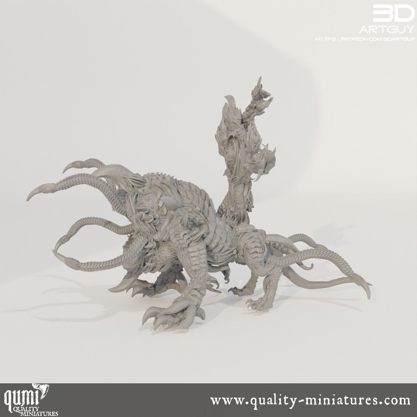 Abomination - 32mm Tabletop RPG Mini - Size L - Qumi Quality Miniatures - Qumi