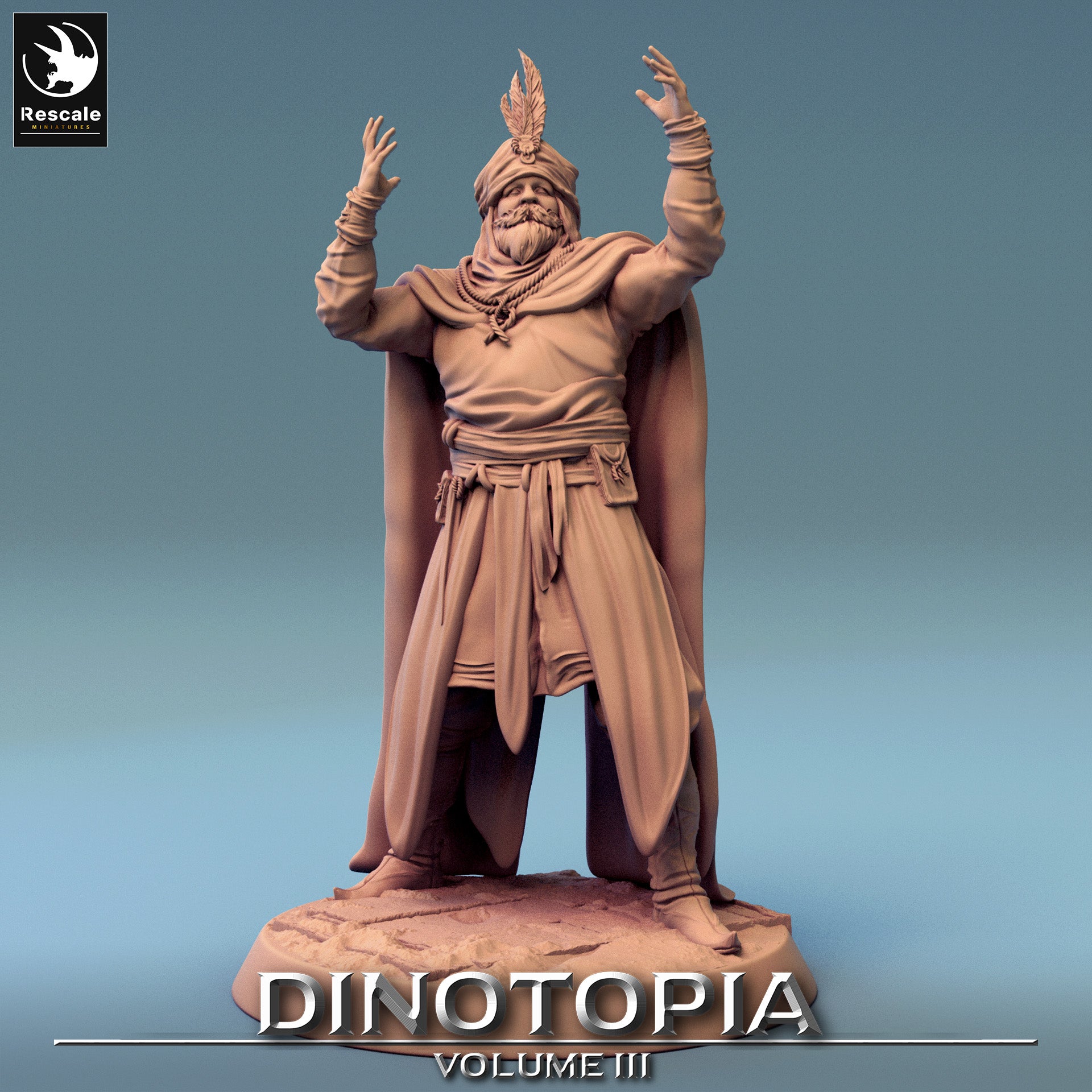 Accident Lord - Dinotopia - 32mm Tabletop RPG Mini - Qumi - Rescale Miniatures Quality Miniatures - Qumi