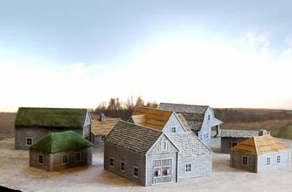 Barn Hrimstead - Resin Print - Tabletop RPG Terrain - Terrain4Print - Qumi - Quality Miniatures - Qumi