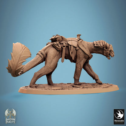 Solaris Panthera - 32mm Tabletop RPG Mini - Qumi - Rescale Miniatures