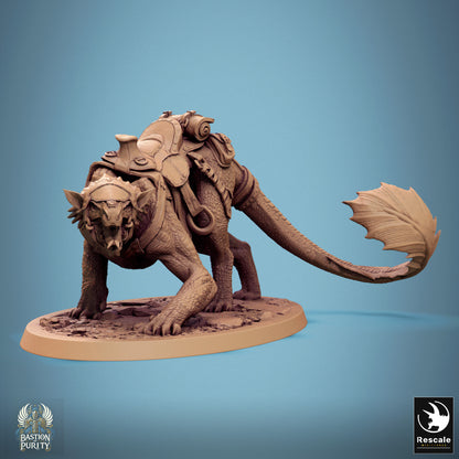 Solaris Panthera - 32mm Tabletop RPG Mini - Qumi - Rescale Miniatures