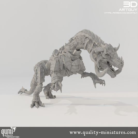 Biest - 32mm Tabletop-Rollenspiel Mini - Qumi - 3D ArtGuy