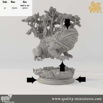 Beszenyok the Defiler - 32mm 75mm Tabletop RPG Mini - Qumi - DM Stash