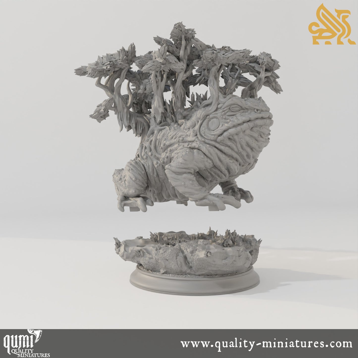 Beszenyok the Defiler - 32mm 75mm Tabletop RPG Mini - Qumi - DM Stash