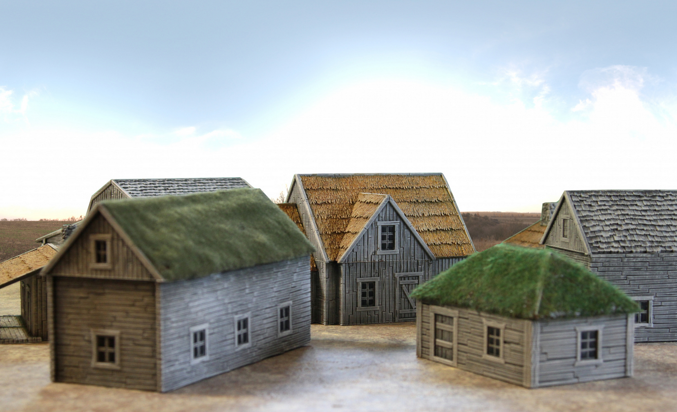 Big Barn Hrimstead - Resin Print - Tabletop RPG Terrain - Terrain4Print - Qumi - Quality Miniatures - Qumi