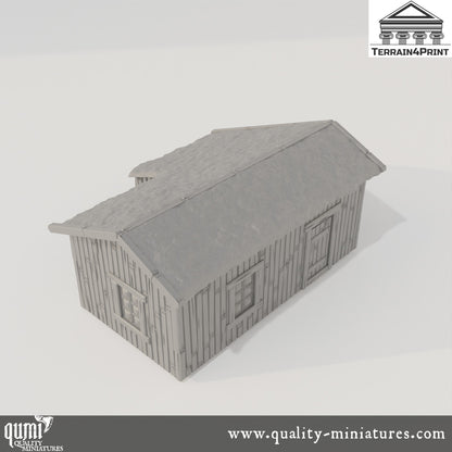 Big Cabin Hrimstead - Resin Print - Tabletop RPG Terrain - Terrain4Print - Qumi Quality Miniatures - Qumi