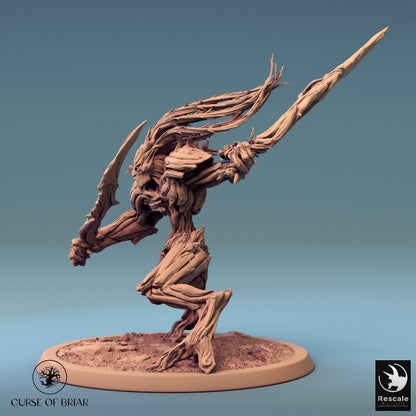 Branchblades - 32mm Tabletop RPG Mini - Qumi - Rescale Miniatures Quality Miniatures - Qumi