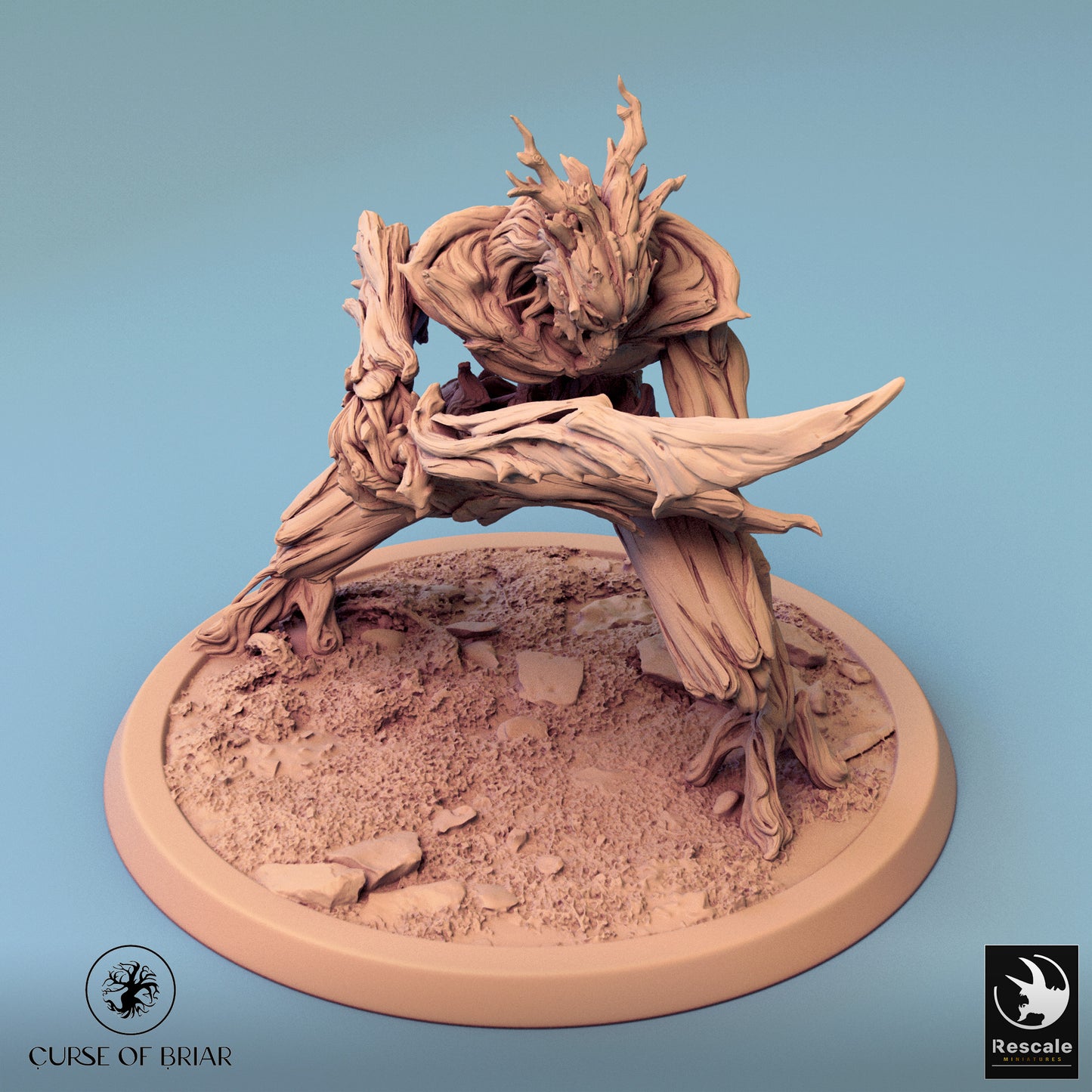 Branchblades - 32mm Tabletop RPG Mini - Qumi - Rescale Miniatures Quality Miniatures - Qumi