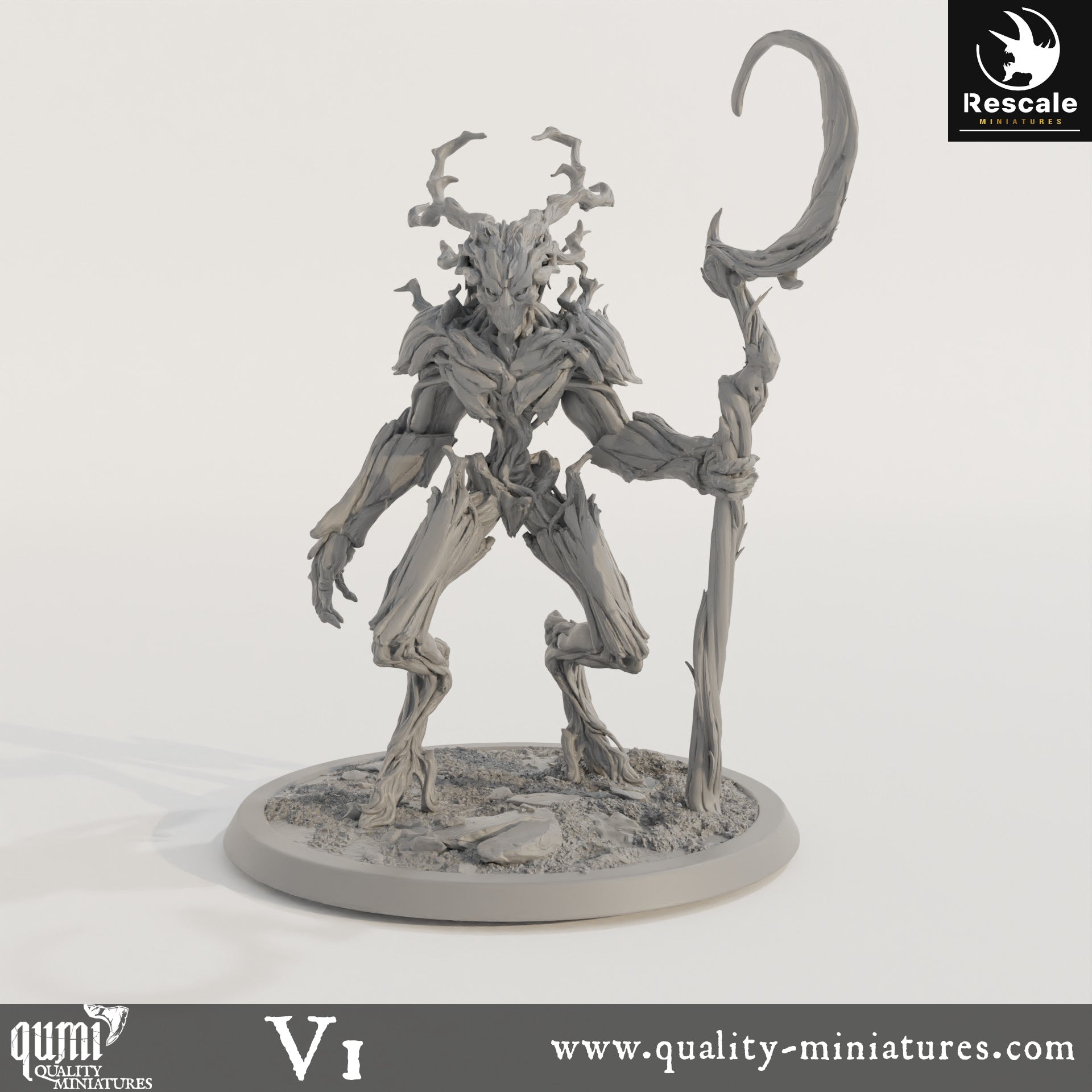 Branchblades - 32mm Tabletop RPG Mini - Qumi - Rescale Miniatures Quality Miniatures - Qumi