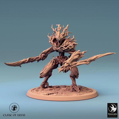 Branchblades - 32mm Tabletop RPG Mini - Qumi - Rescale Miniatures Quality Miniatures - Qumi