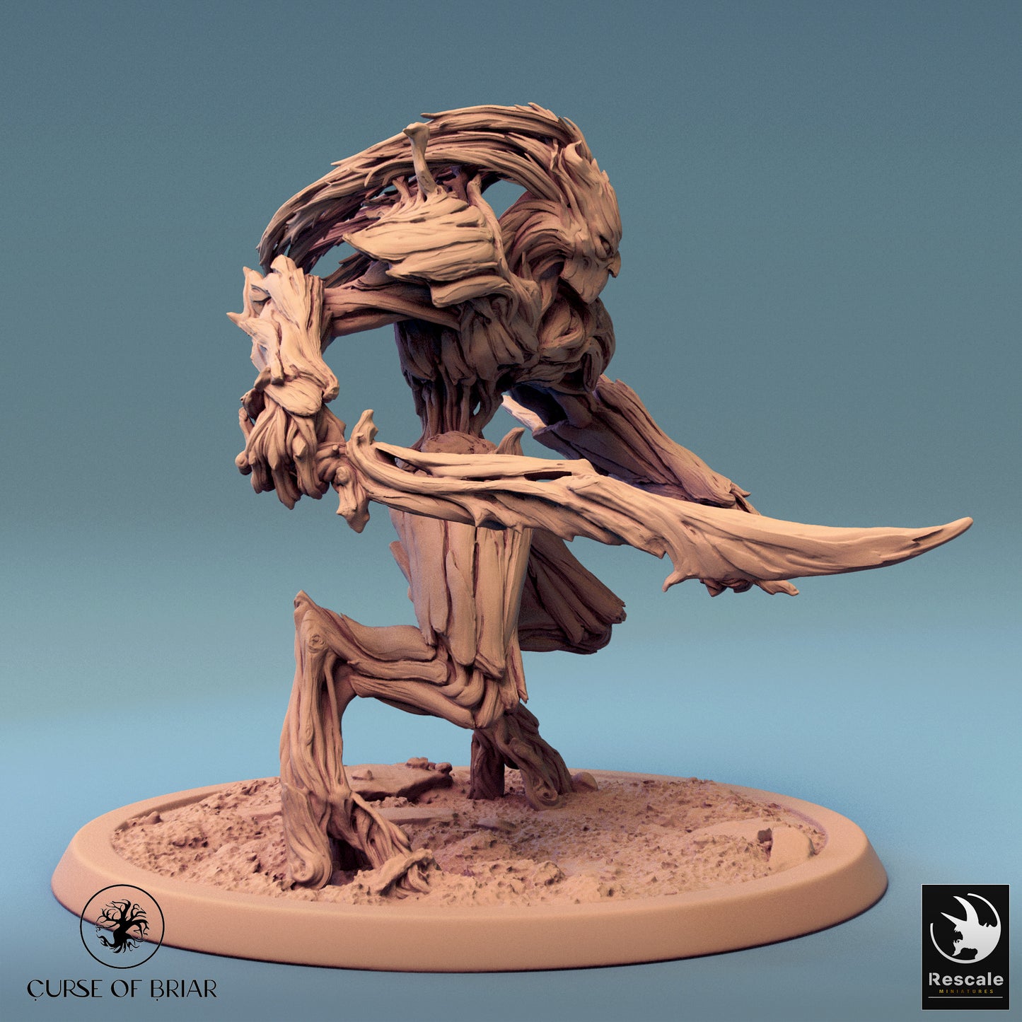 Branchblades - 32mm Tabletop RPG Mini - Qumi - Rescale Miniatures Quality Miniatures - Qumi