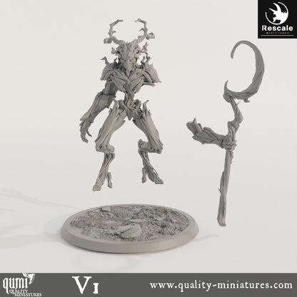 Branchblades - 32mm Tabletop RPG Mini - Qumi - Rescale Miniatures Quality Miniatures - Qumi