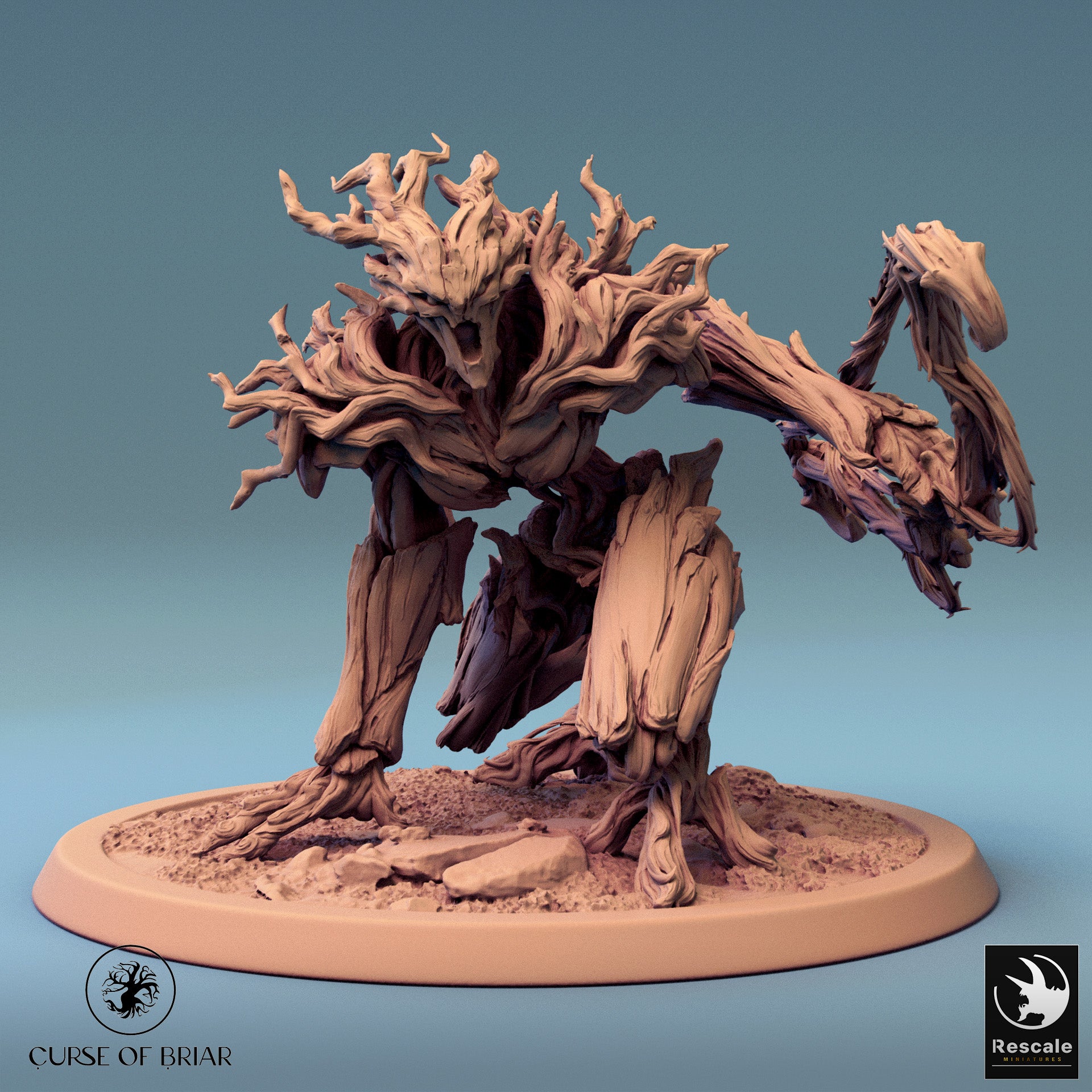 Branchblades - 32mm Tabletop RPG Mini - Qumi - Rescale Miniatures Quality Miniatures - Qumi