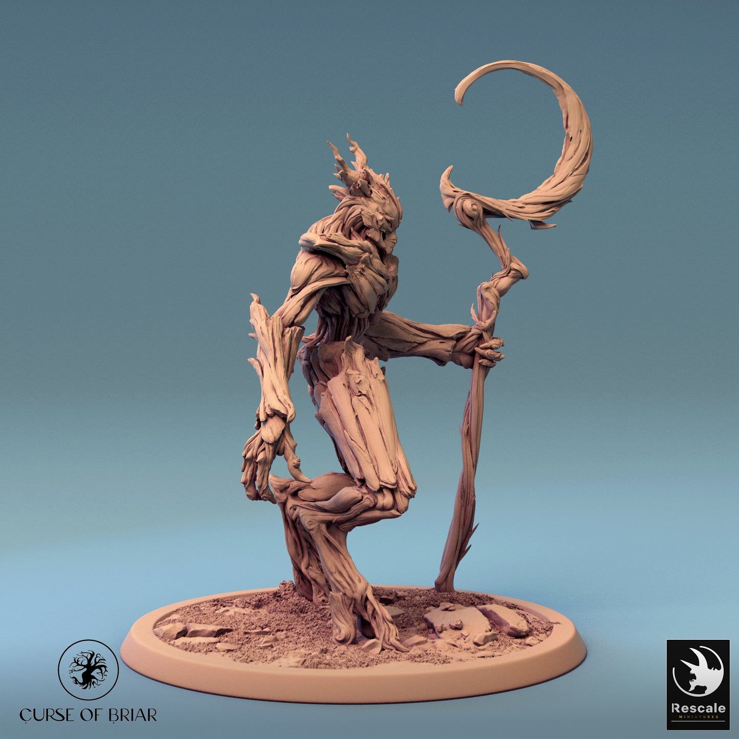 Branchblades - 32mm Tabletop RPG Mini - Qumi - Rescale Miniatures Quality Miniatures - Qumi