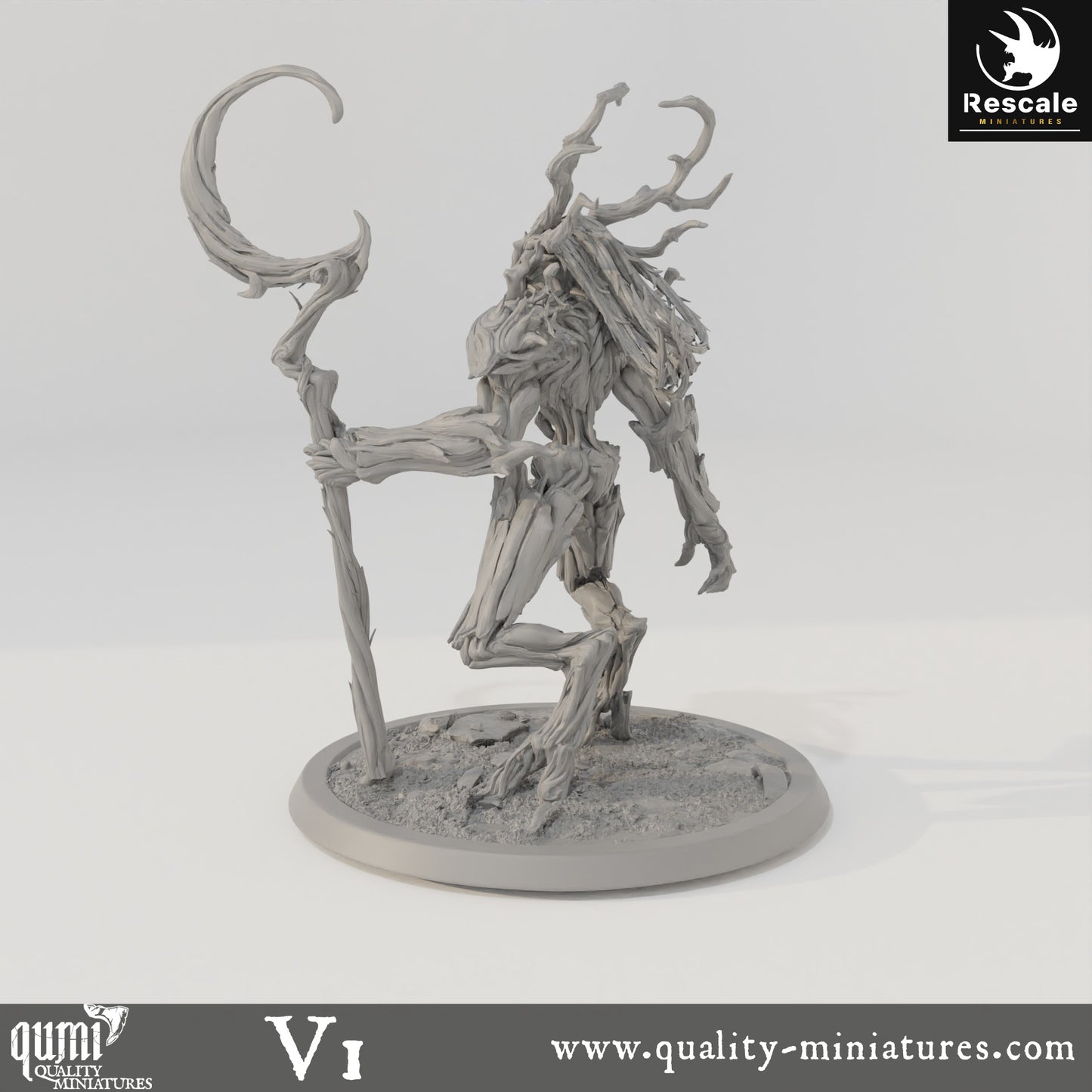 Branchblades - 32mm Tabletop RPG Mini - Qumi - Rescale Miniatures Quality Miniatures - Qumi