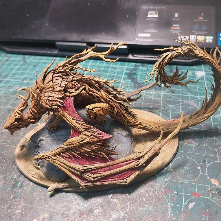 Briar Dragon image 02 painted showcase example