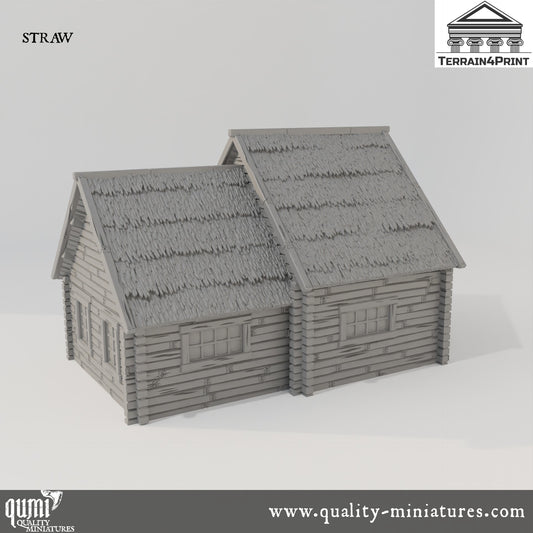 Cabin 3 Hrimstead 2 - Resin Print - Tabletop RPG Terrain - Terrain4Print - Qumi Quality Miniatures - Qumi